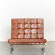Chauffeuse de MR90 « Barcelona Chair » de Ludwig Mies van der Rohe