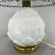 Lampe de table italienne en céramique émaillée d’artichaut du milieu du siècle