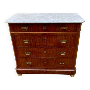 Commode 4 tiroirs vintage - marine