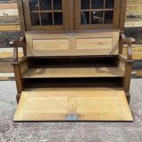 Entrance hall wardrobe in solid oak - 1930s