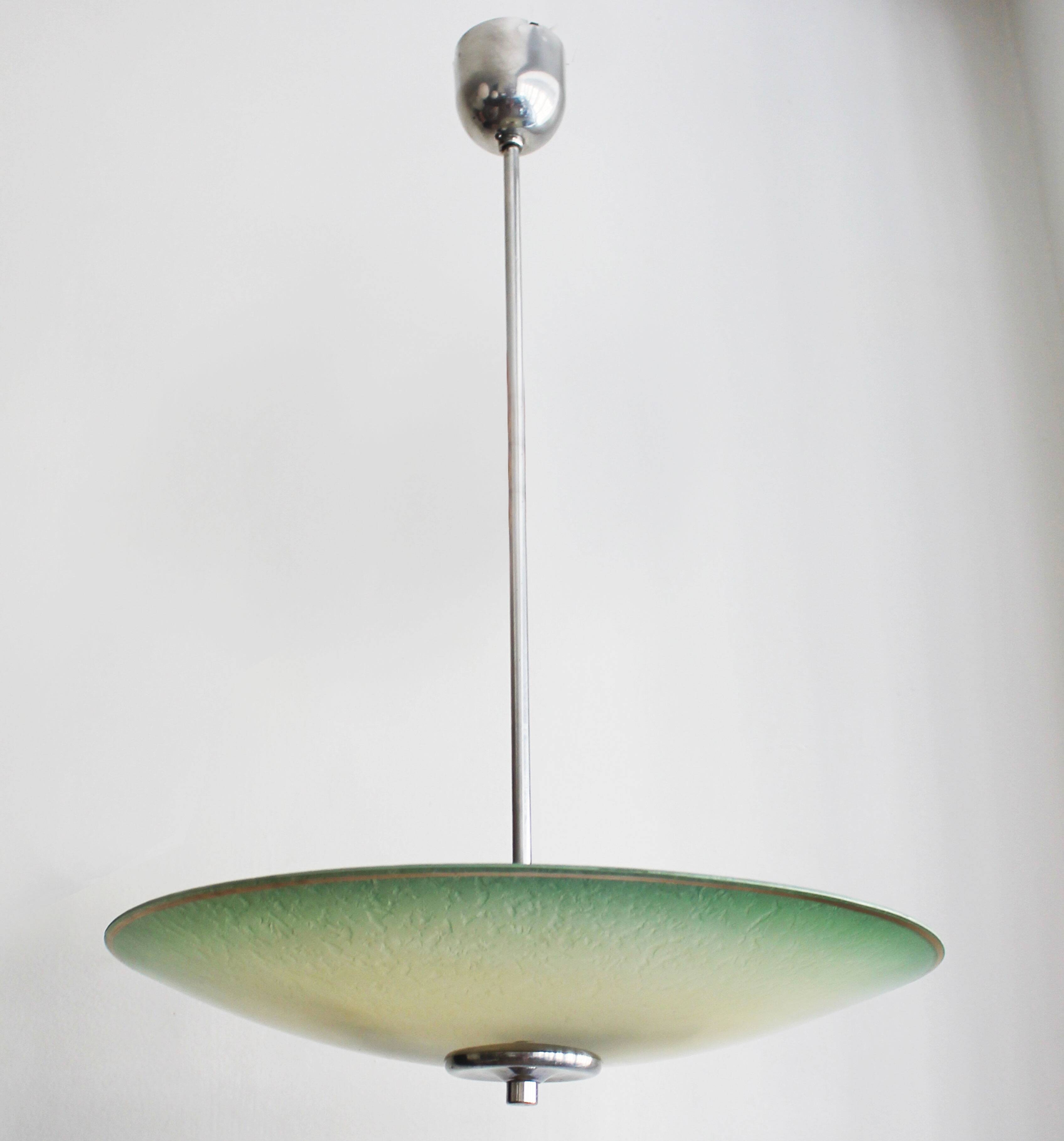 1960s czech mid-century modern ceiling lamp by napako