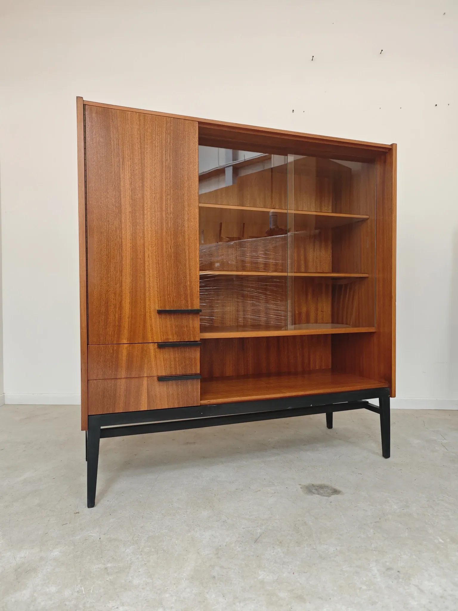 Wooden sideboard by Frantisek Mezulanik for Up Zavody 60