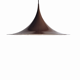 Vintage pendant lamp by Fog & Morup Semi, Denmark 1960-1970s
