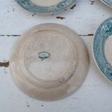 Set of 6 plates to serve 1800 English ceramic primavesi - its Cardiff