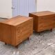 Pair of Scandinavian teak chests of drawers 1960