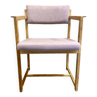 Fauteuil parme "estampille scandinave" 1960.