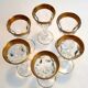 6 Moser Bohemian Crystal Liqueur Glasses
