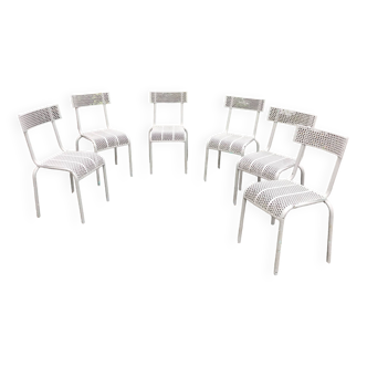6 René Malaval chairs