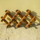 Vintage accordion coat rack