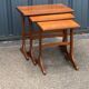 Set of 3 trundle tables G-Plan