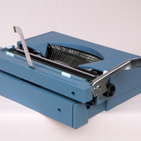 Blue Antares LISA 85 typewriter - 1960