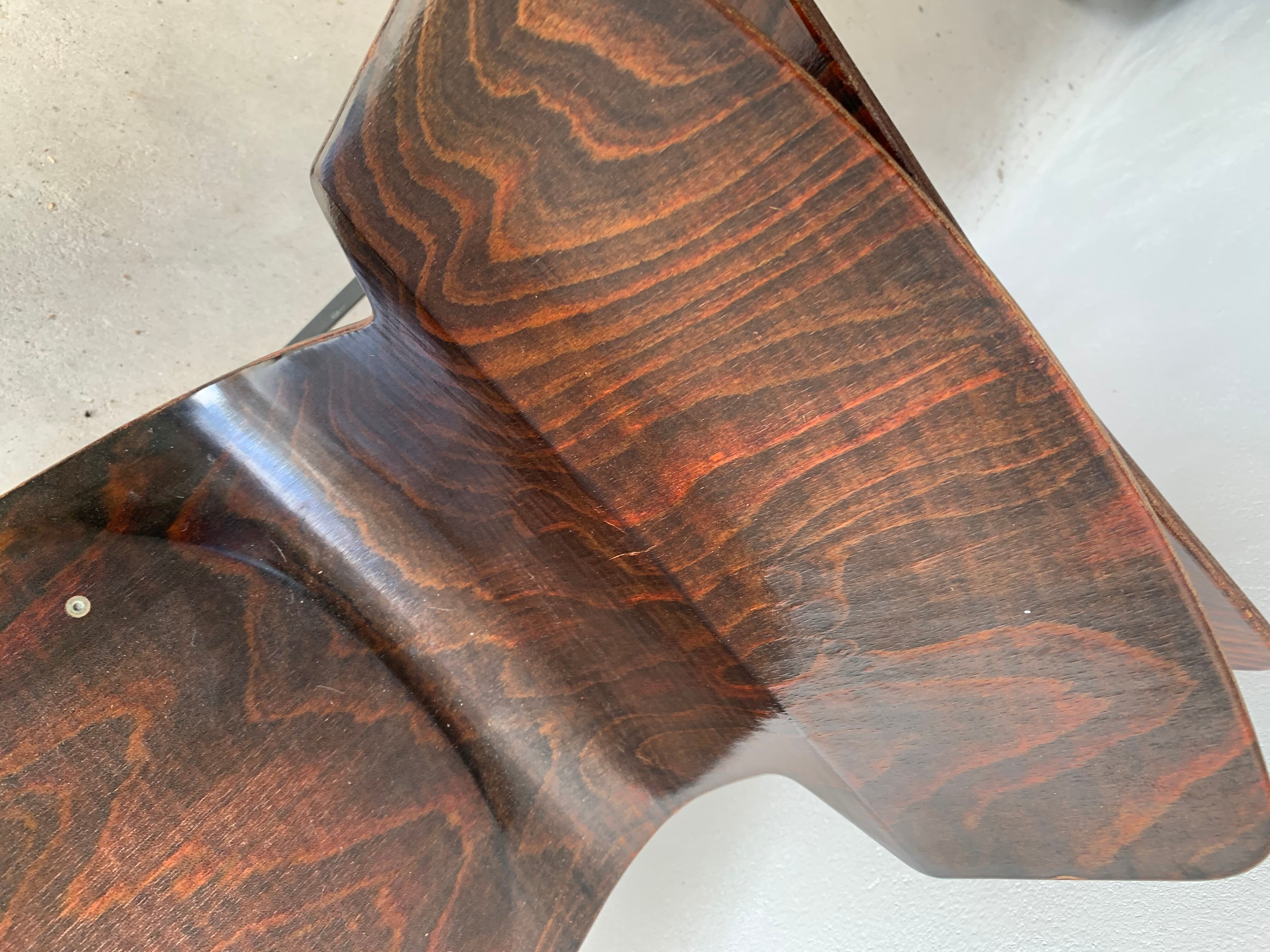 Set of 6 rosewood chairs Eromes