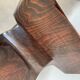Lot de 6 chaises en bois de rose Eromes