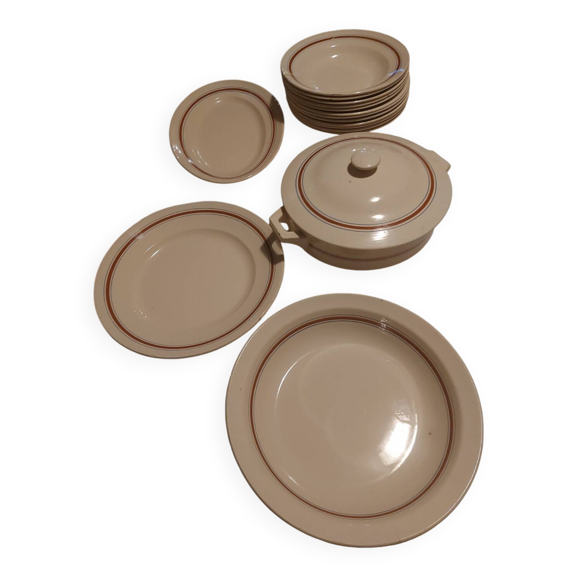 K&G Luneville Gaston model dinner service