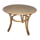 Table basse en rotin