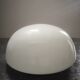 Abat day old ceiling lamp half globe ball opaline white vintage TBE Ø 20 cm