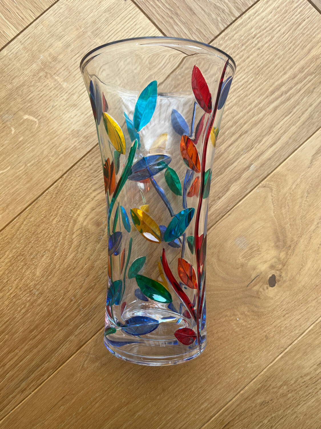 Murano glass vase signed CC Zecchin - Italian glass art