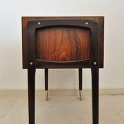 Table de couture scandinave moderne en palissandre, Danemark, 1960s