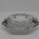 Val St Lambert octagonal crystal ashtray
