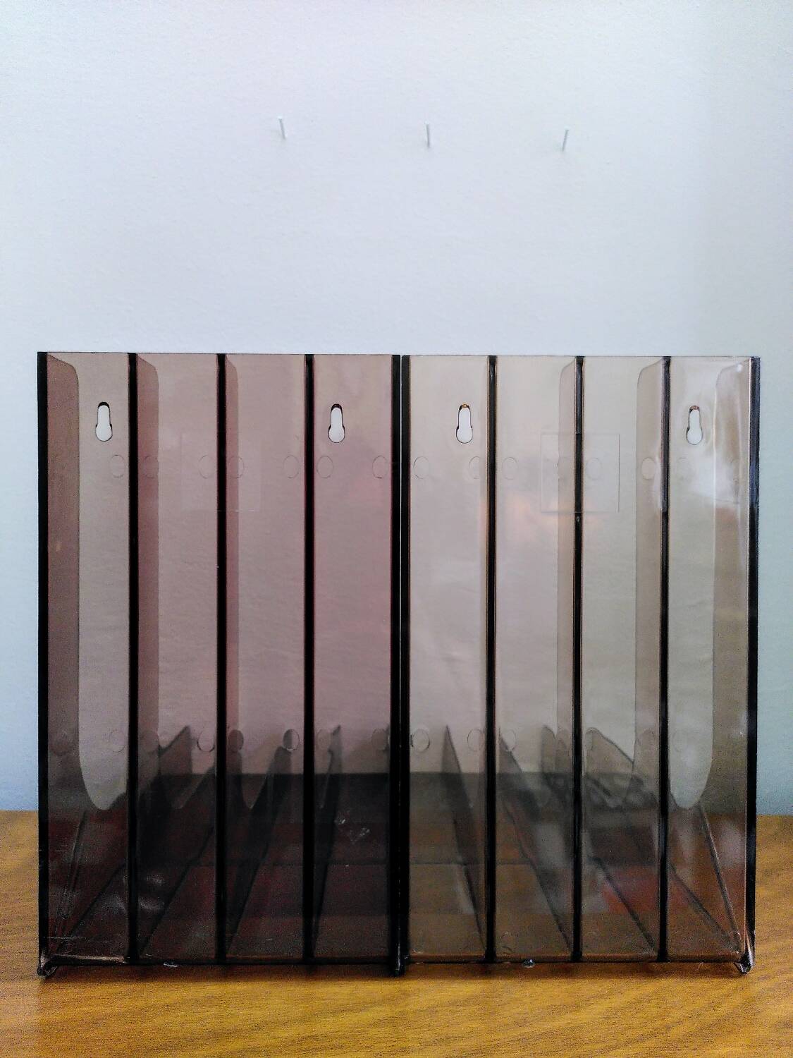 Smoked Plexi vinyl rack