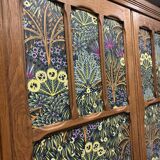 Vintage Parisian wooden wardrobe