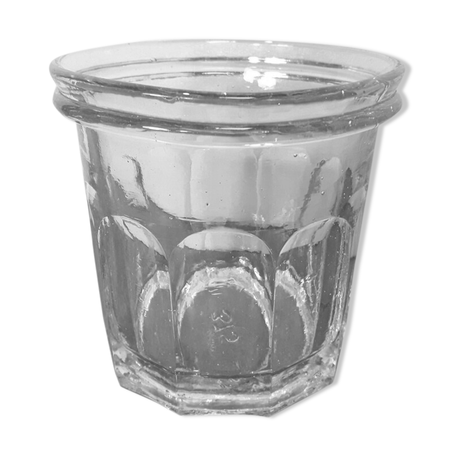 Jam jar XIXth glass -