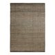 Tapis en jute et coton noir 190 x 290 cm
