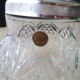 Pique fleurs, bouquetière, centre de table en cristal d'Arques