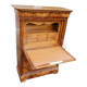 secrétaire bureau d époque louis philippe en noyer du 19e siécle