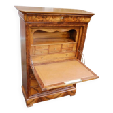 19th-century Louis Philippe walnut office secretary.