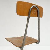 In height adjustable (desk) chair of Biofiz, 1960s