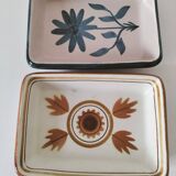 Pair of Longchamp bowls – glazed earthenware from the 60s/70s