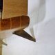 Vintage design double bed, 50s 60s