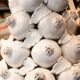 Manises lamp with white pomegranates