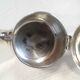 Vintage silver metala hotel teapot Diana Milano