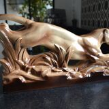 Ste Radegonde Panther Art Deco Ceramics