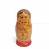 Russian nesting dolls matryoshka