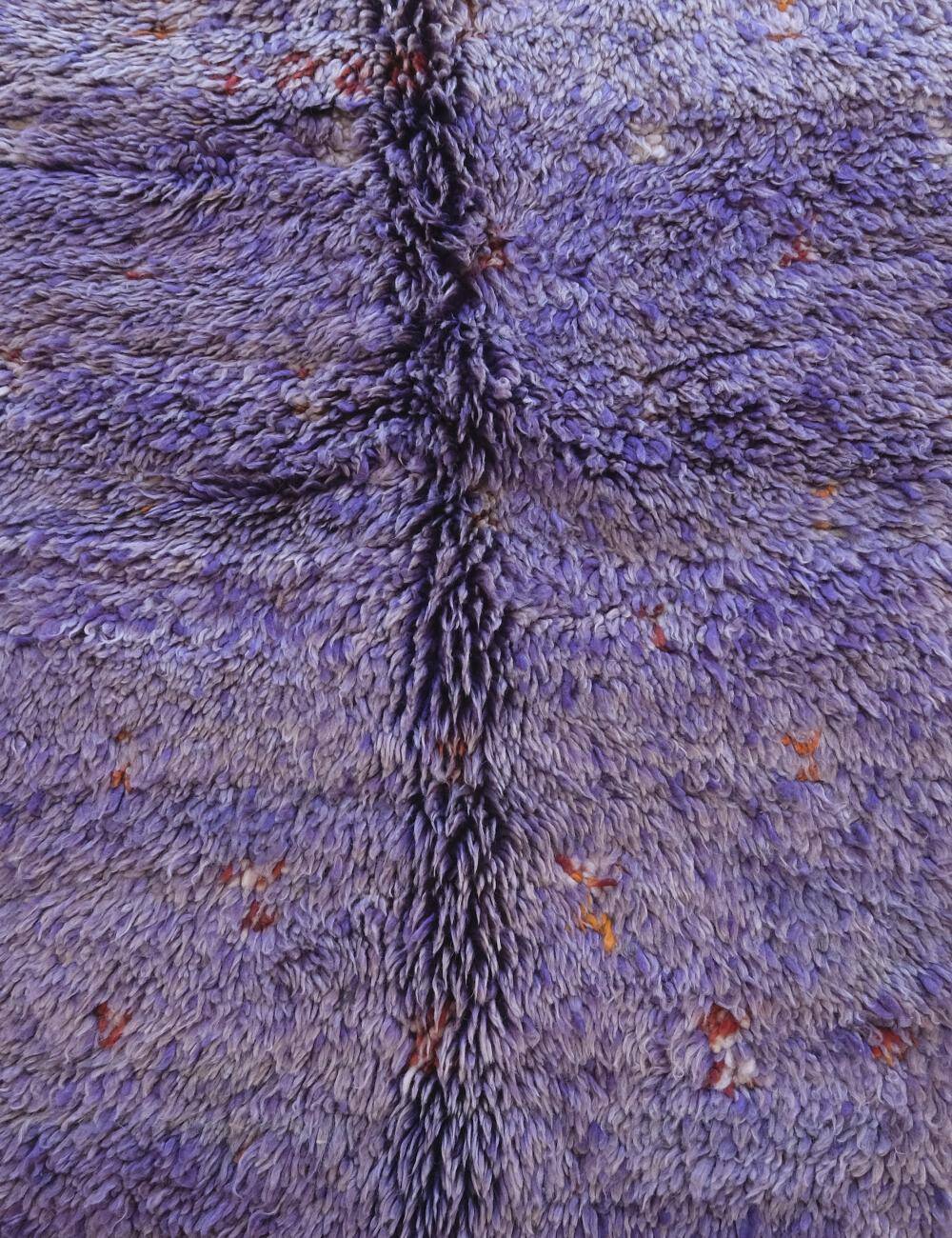 Vintage Berber Lavender Rug - 280 x 152 cm