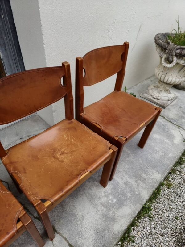 Salle à manger ensemble table et 6 chaises Maison Regain en Orme