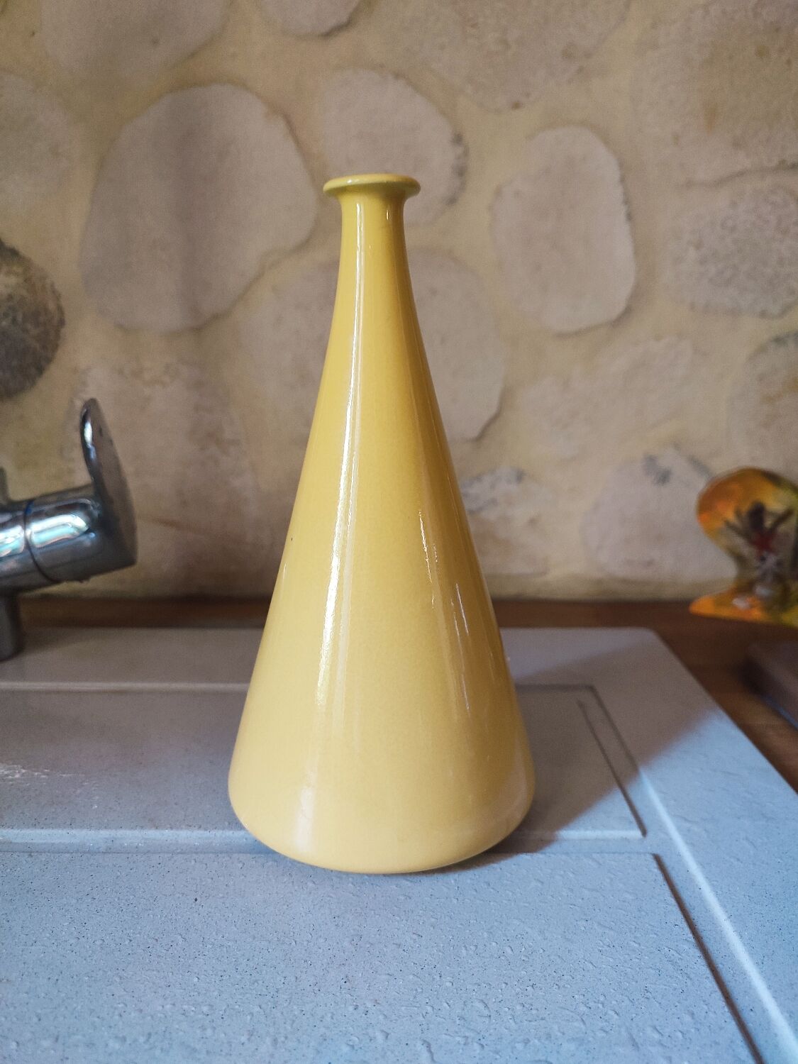 Vase en faïence