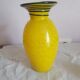 Vintage speckled glass vase from the 50s 60s