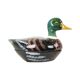 Sixties Michel Caugant Duck Terrine Pate Mold Glazed Earthenware