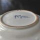 Spanish plate signed Vicente Martinez
