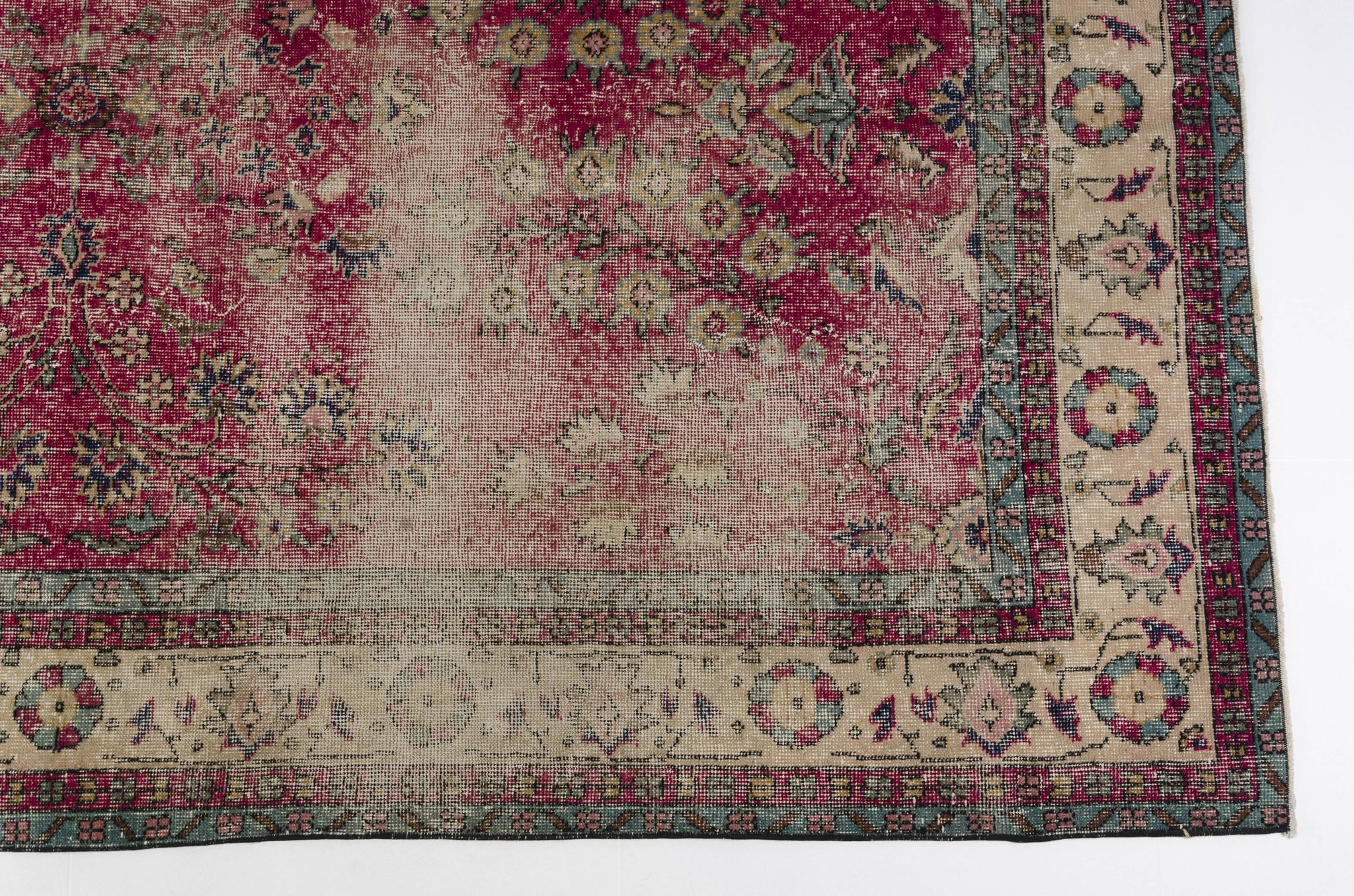 Turkish Floor Vintage Rug  sku-2017