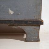 Ancienne malle en bois avec verrouillage d’origine (c.1900) #16