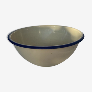 Enamelled sheet metal bowl