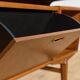Bureau indépendant en teck du milieu du siècle, Danemark, années 1960