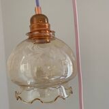 Pastel waterfall pendant light