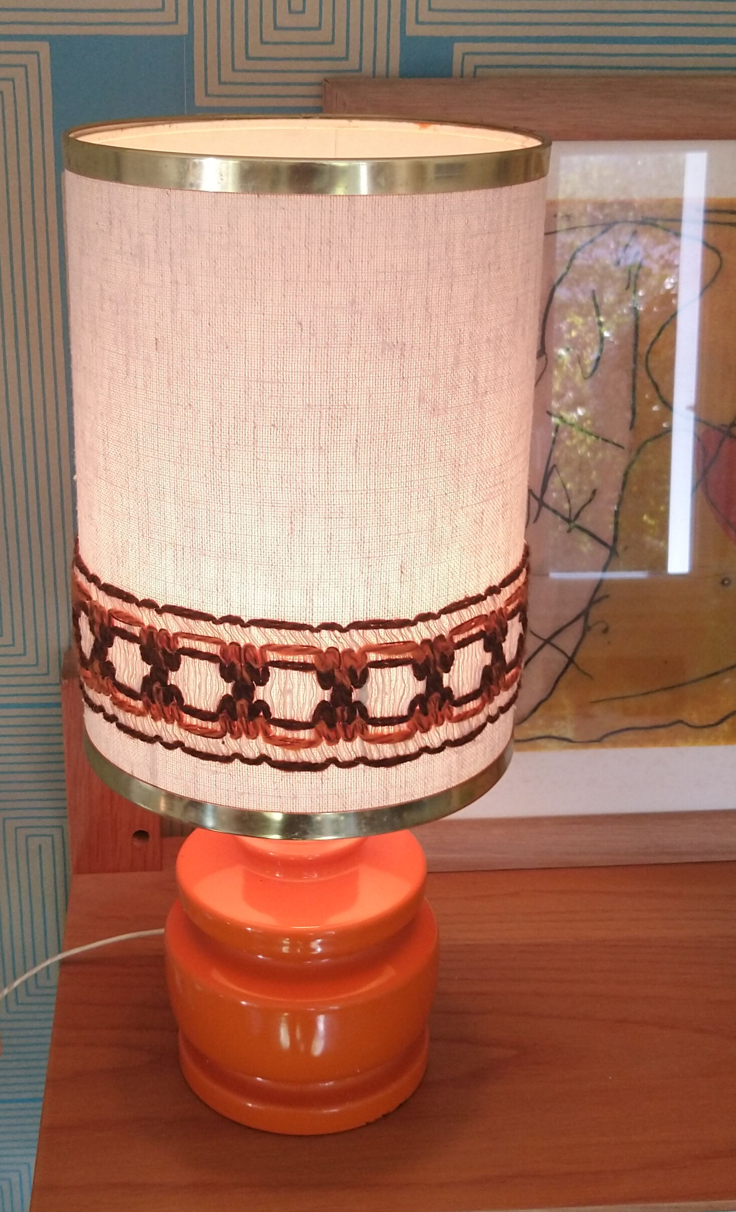Vintage seventies lamp