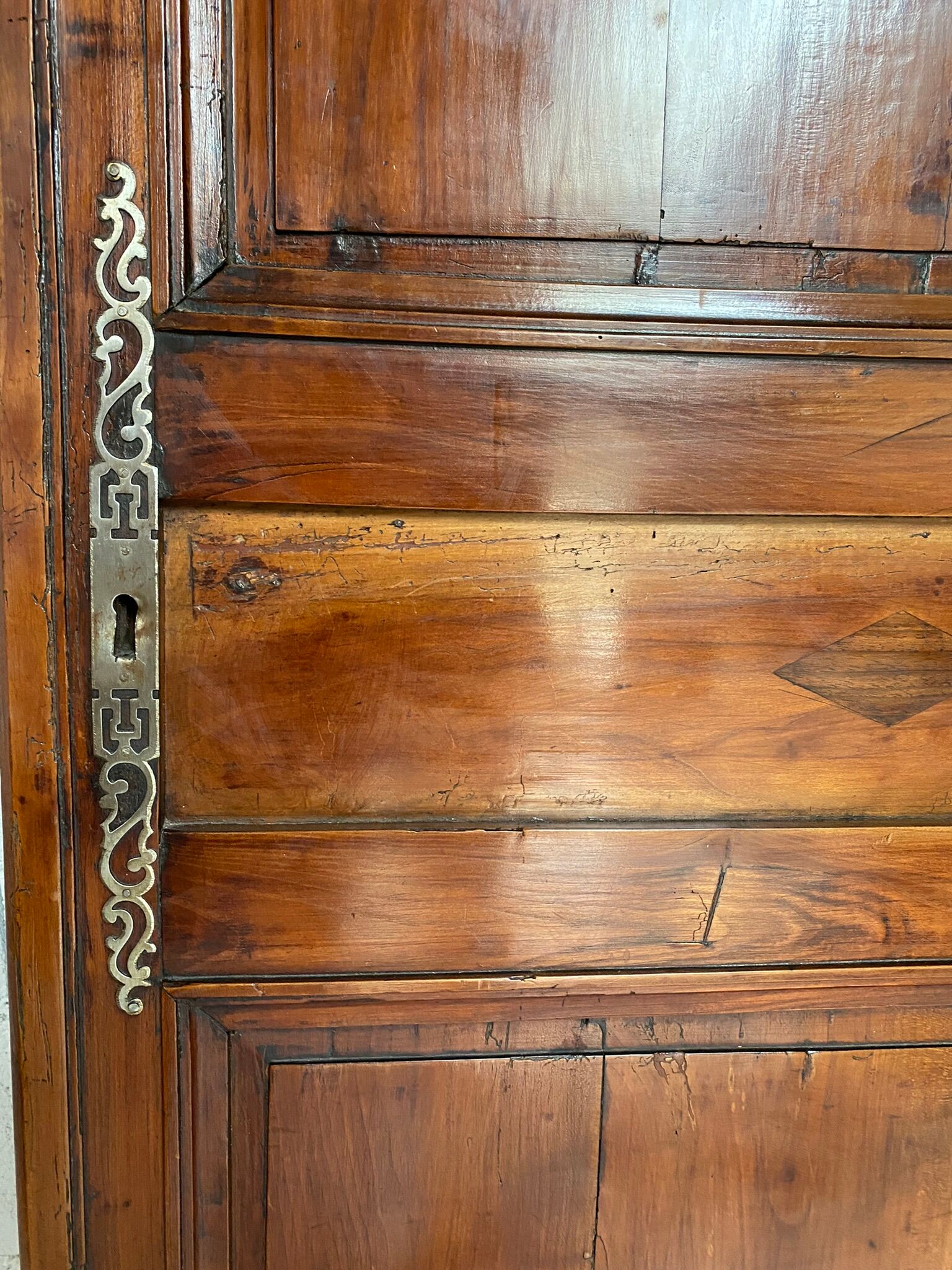 Old walnut door 19th